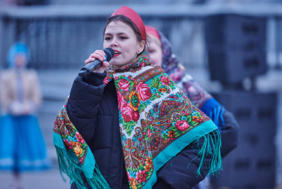 Фан-променад перед матчем «Зенит» — «Динамо»