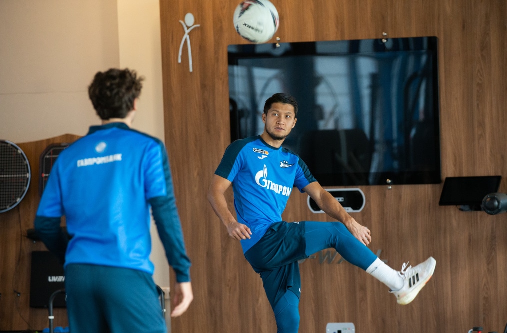 Открытая тренировка «Зенита» перед матчем с «Крыльями Советов»