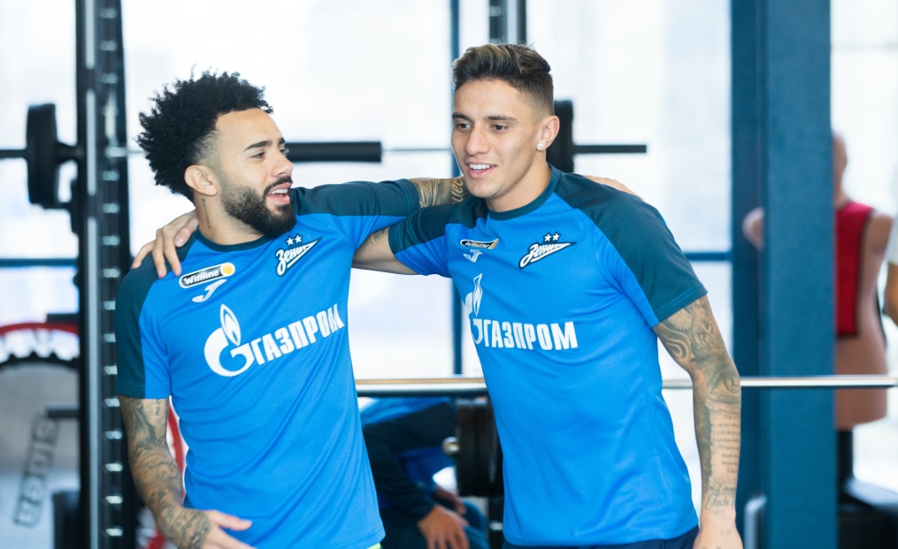 Открытая тренировка «Зенита» перед матчем с «Крыльями Советов»