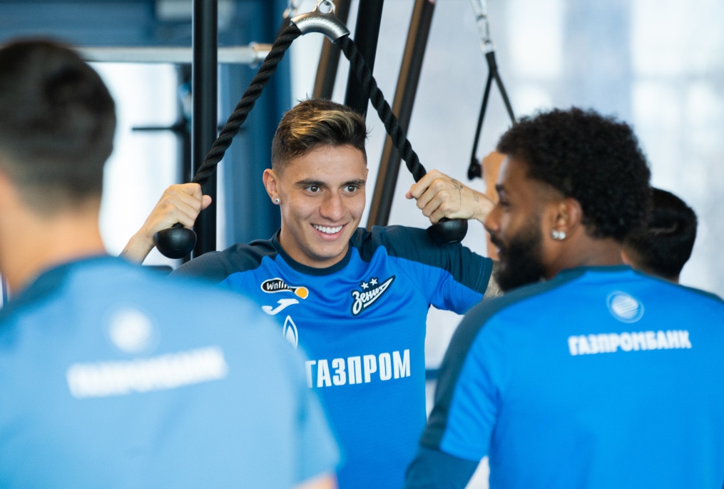 Открытая тренировка «Зенита» перед матчем с «Крыльями Советов»