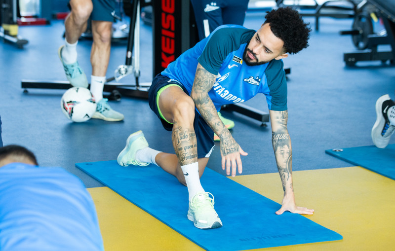 Открытая тренировка «Зенита» перед матчем с «Крыльями Советов»