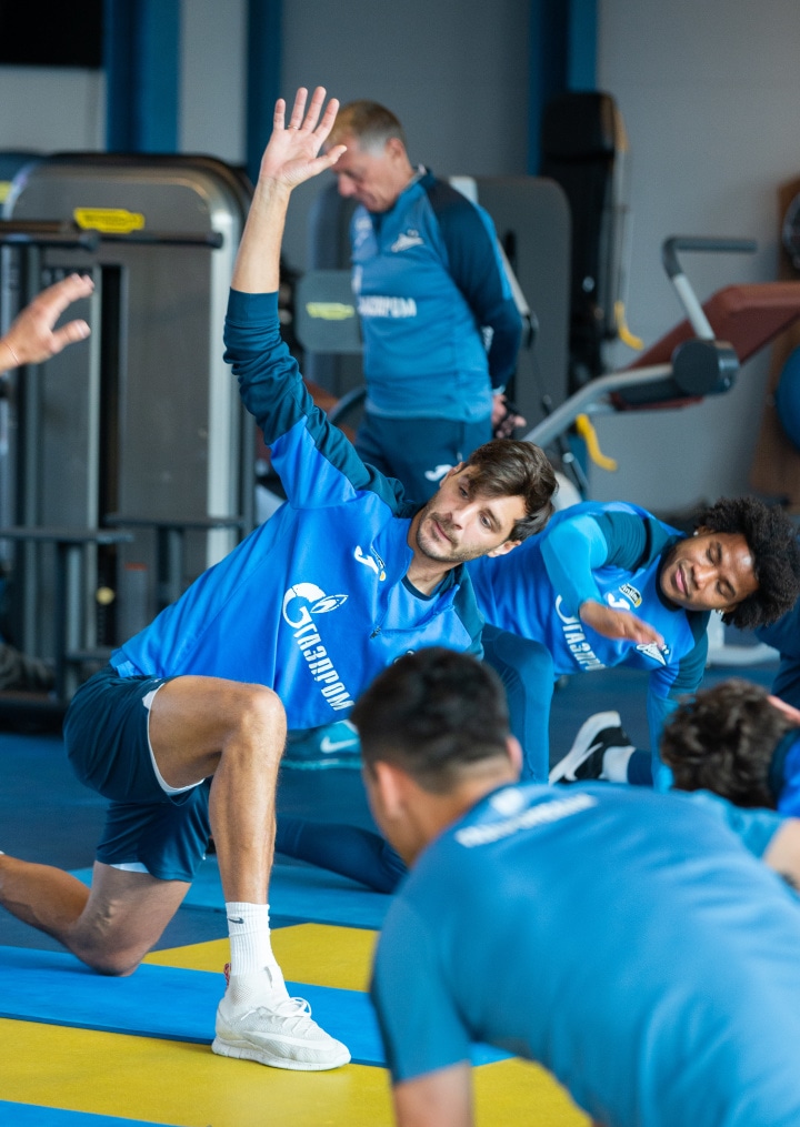 Открытая тренировка «Зенита» перед матчем с «Крыльями Советов»