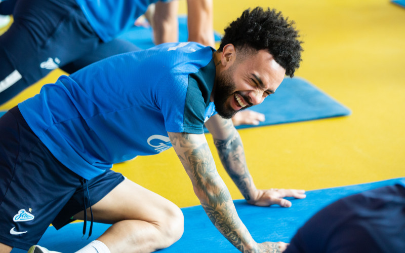 Открытая тренировка «Зенита» перед матчем с «Крыльями Советов»