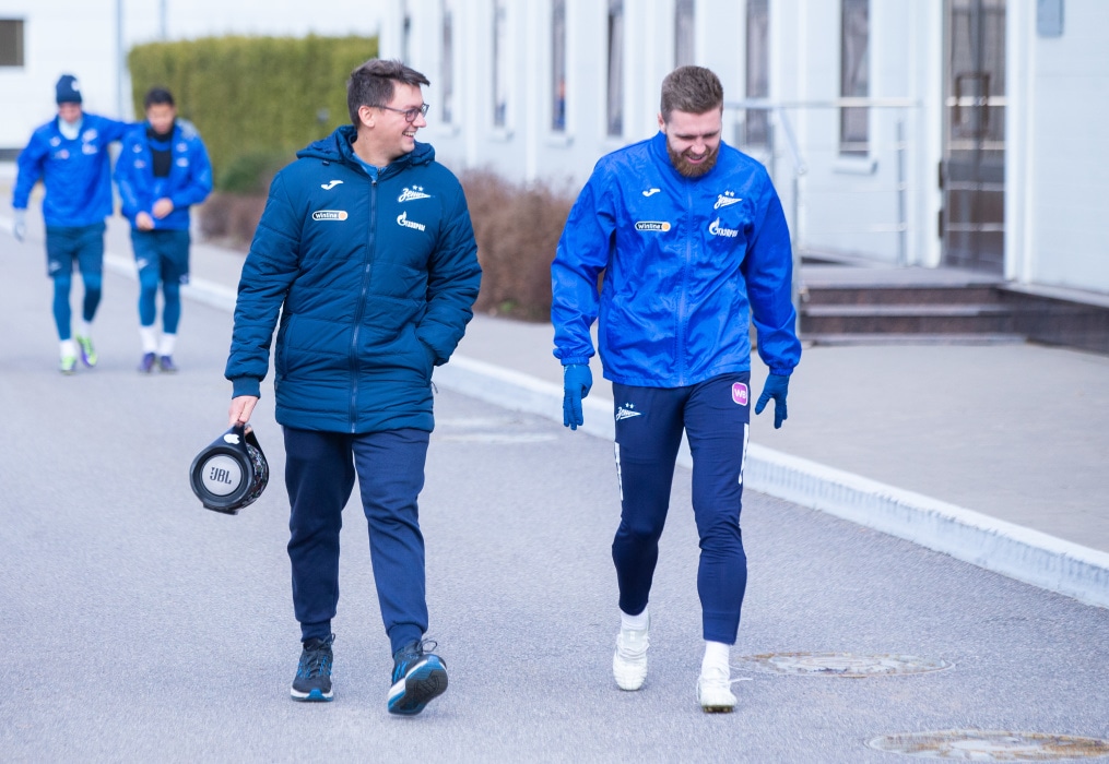 Открытая тренировка «Зенита» перед матчем с «Крыльями Советов»