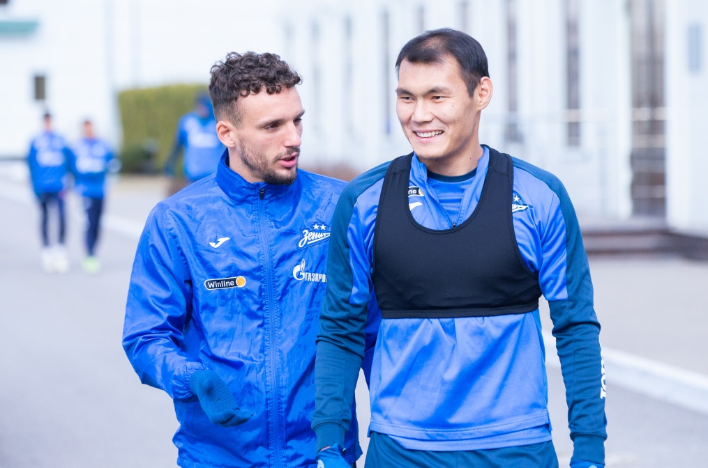 Открытая тренировка «Зенита» перед матчем с «Крыльями Советов»