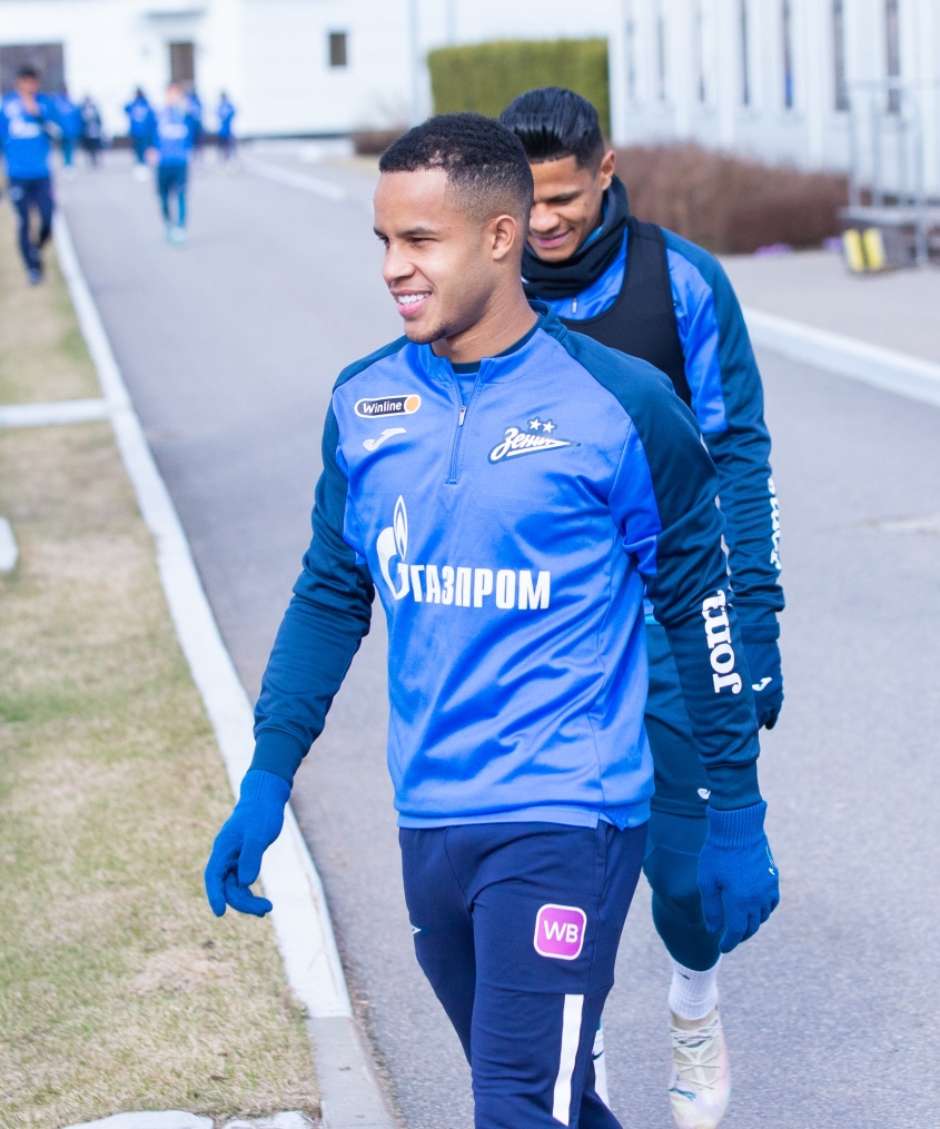 Открытая тренировка «Зенита» перед матчем с «Крыльями Советов»