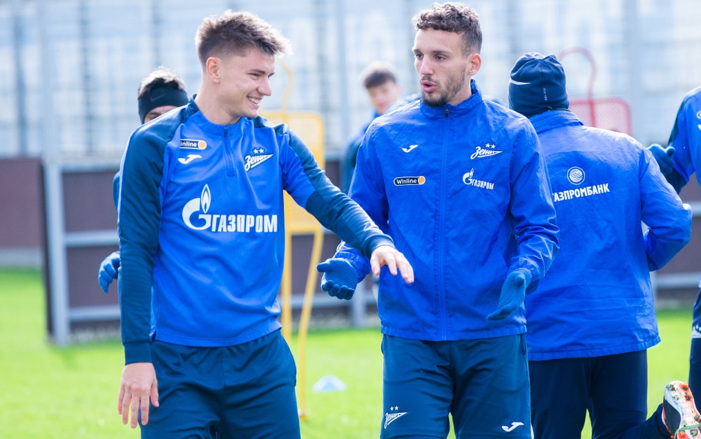 Открытая тренировка «Зенита» перед матчем с «Крыльями Советов»