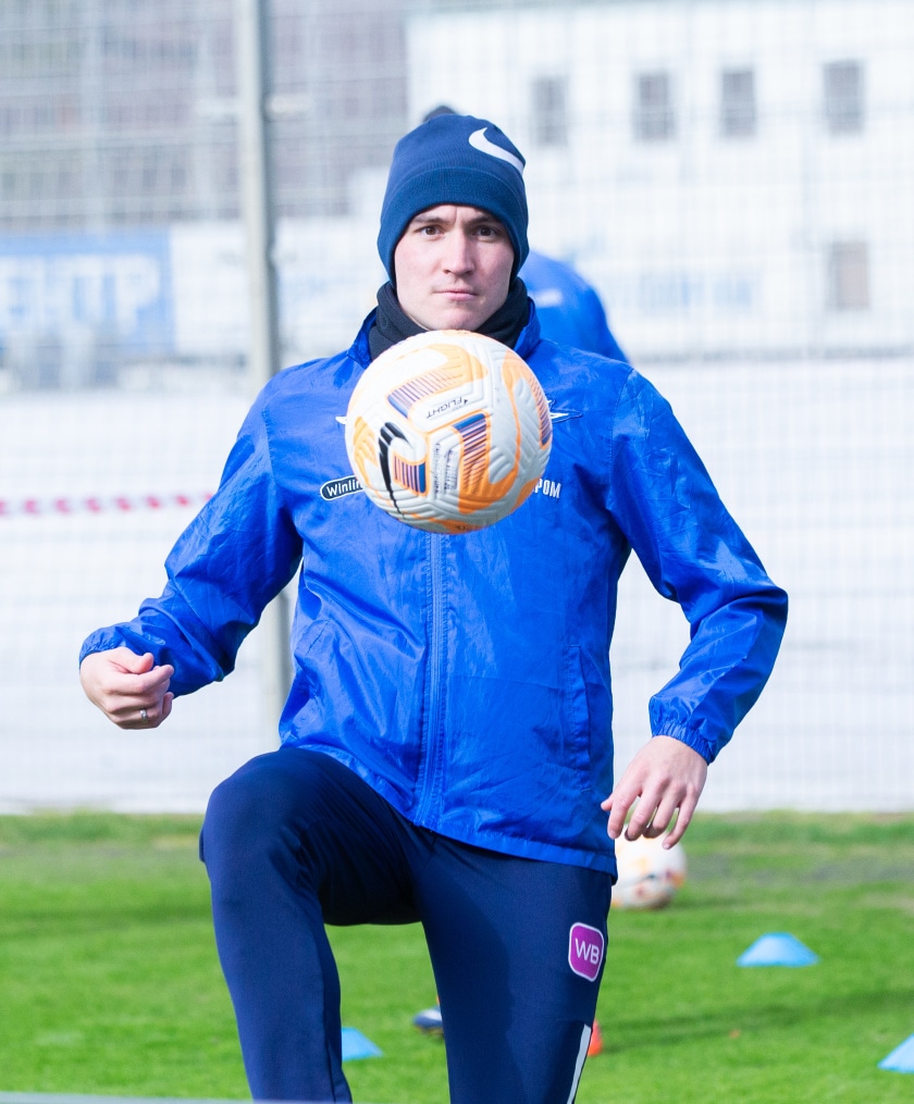 Открытая тренировка «Зенита» перед матчем с «Крыльями Советов»