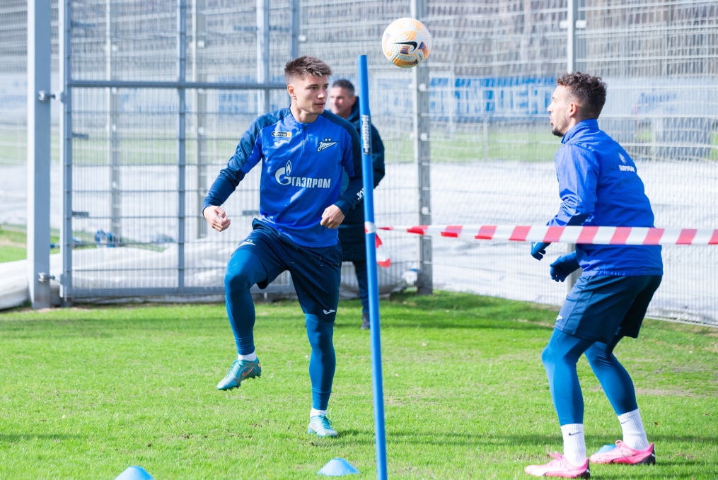 Открытая тренировка «Зенита» перед матчем с «Крыльями Советов»