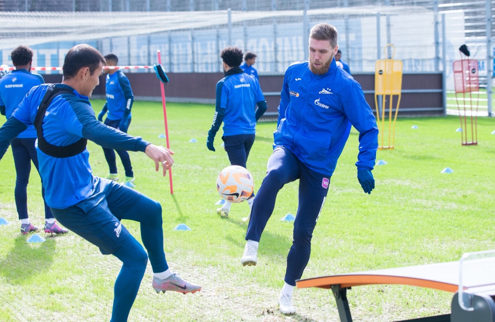 Открытая тренировка «Зенита» перед матчем с «Крыльями Советов»