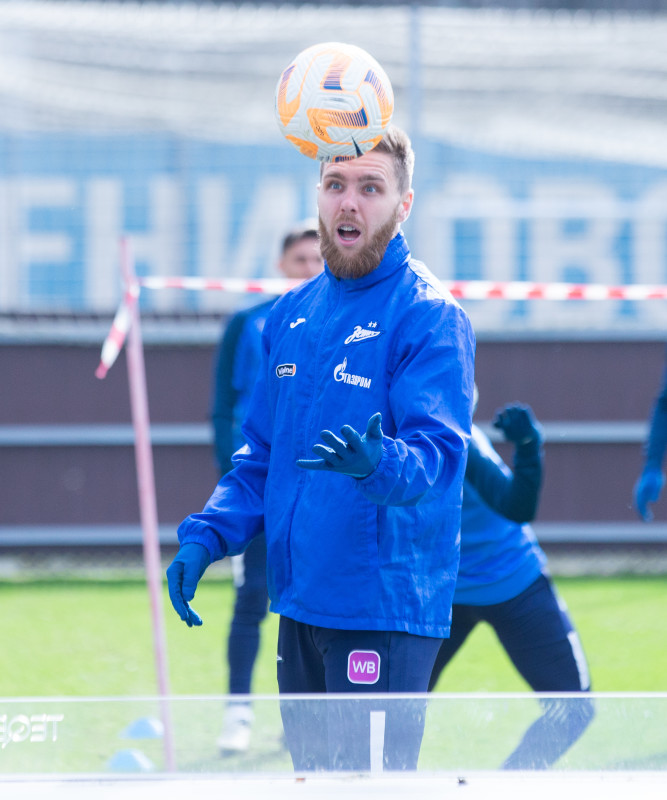 Открытая тренировка «Зенита» перед матчем с «Крыльями Советов»