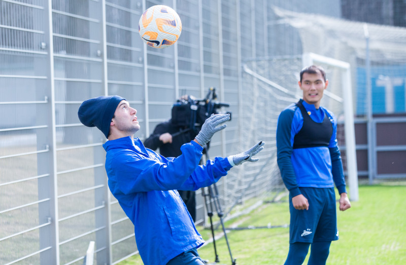 Открытая тренировка «Зенита» перед матчем с «Крыльями Советов»