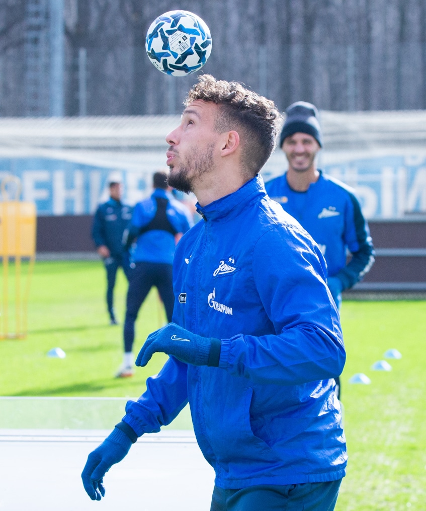 Открытая тренировка «Зенита» перед матчем с «Крыльями Советов»