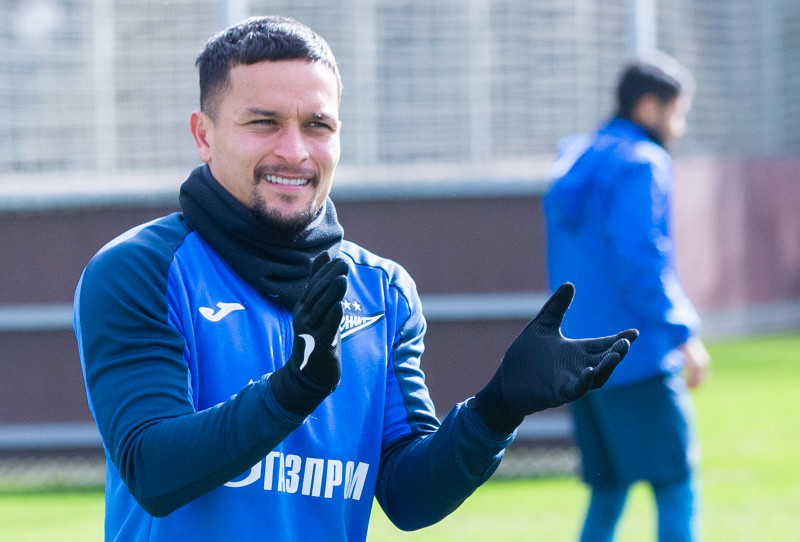 Открытая тренировка «Зенита» перед матчем с «Крыльями Советов»