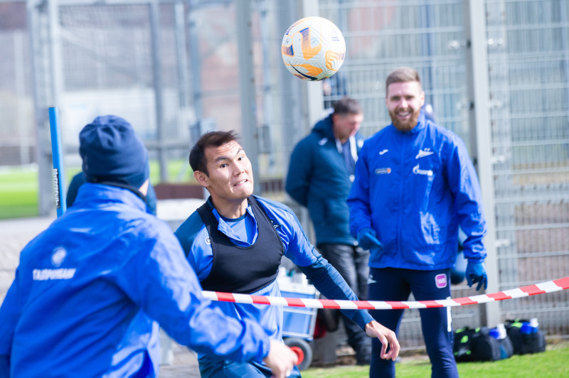 Открытая тренировка «Зенита» перед матчем с «Крыльями Советов»