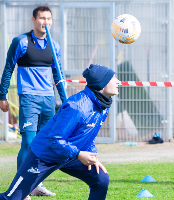 Открытая тренировка «Зенита» перед матчем с «Крыльями Советов»