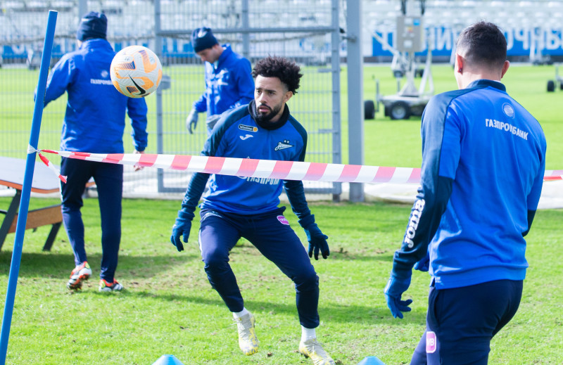 Открытая тренировка «Зенита» перед матчем с «Крыльями Советов»