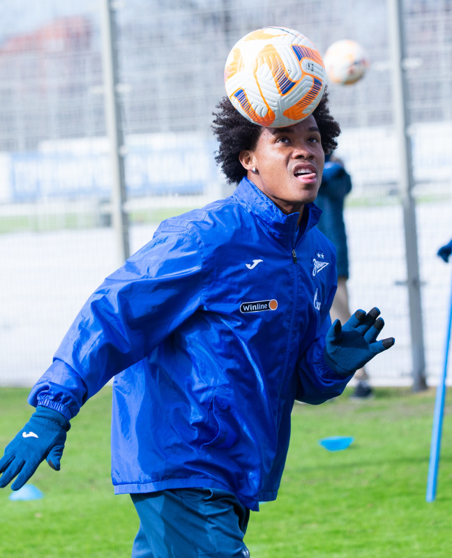 Открытая тренировка «Зенита» перед матчем с «Крыльями Советов»