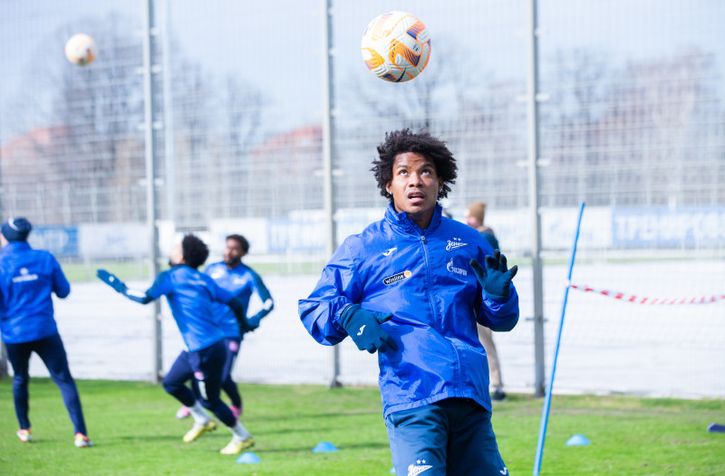 Открытая тренировка «Зенита» перед матчем с «Крыльями Советов»