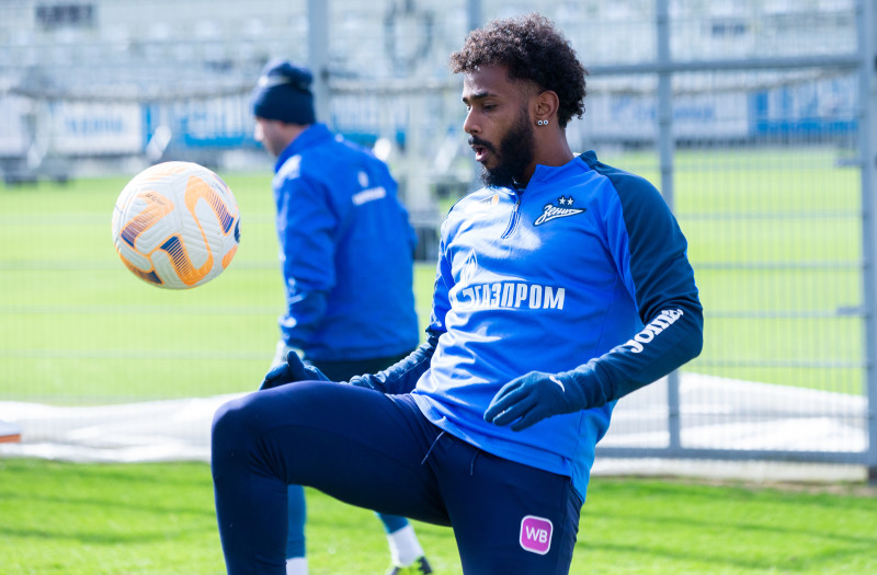 Открытая тренировка «Зенита» перед матчем с «Крыльями Советов»