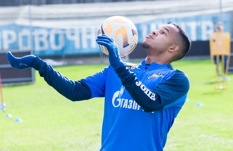 Открытая тренировка «Зенита» перед матчем с «Крыльями Советов»