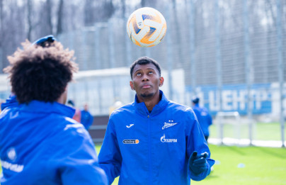 Открытая тренировка «Зенита» перед матчем с «Крыльями Советов»