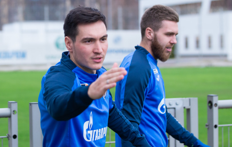 Открытая тренировка «Зенита» перед матчем со «Спартаком»