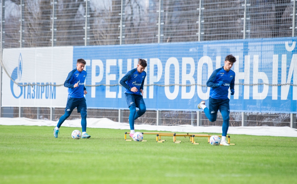 Открытая тренировка «Зенита» перед матчем со «Спартаком»