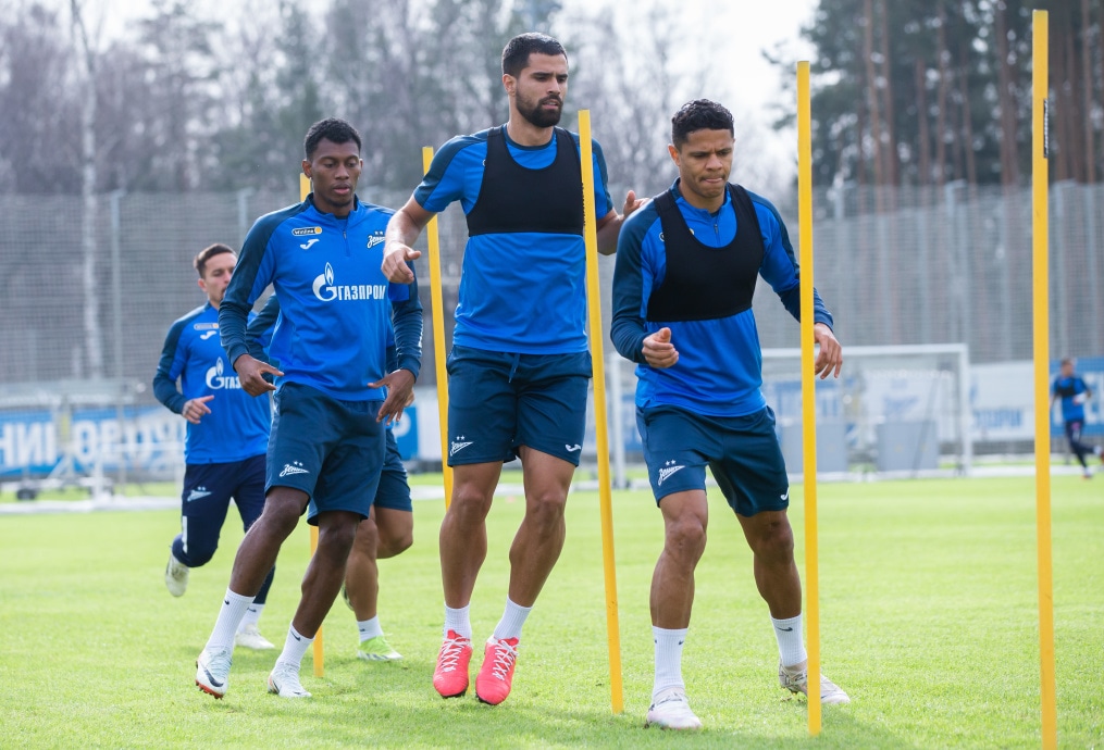 Открытая тренировка «Зенита» перед матчем со «Спартаком»