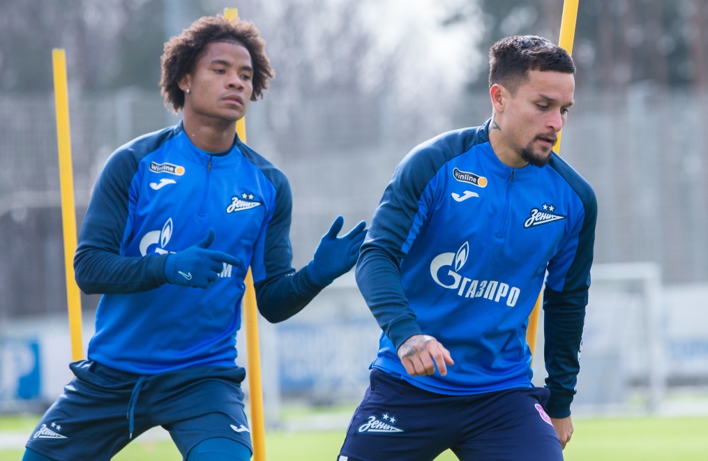 Открытая тренировка «Зенита» перед матчем со «Спартаком»