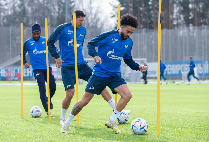 Открытая тренировка «Зенита» перед матчем со «Спартаком»