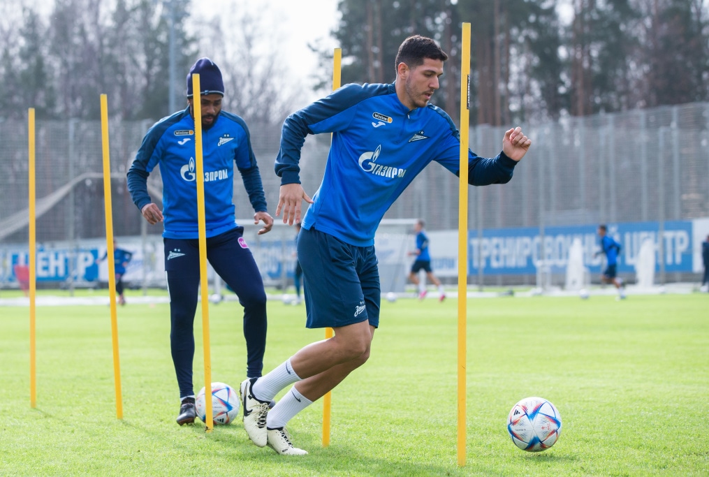 Открытая тренировка «Зенита» перед матчем со «Спартаком»
