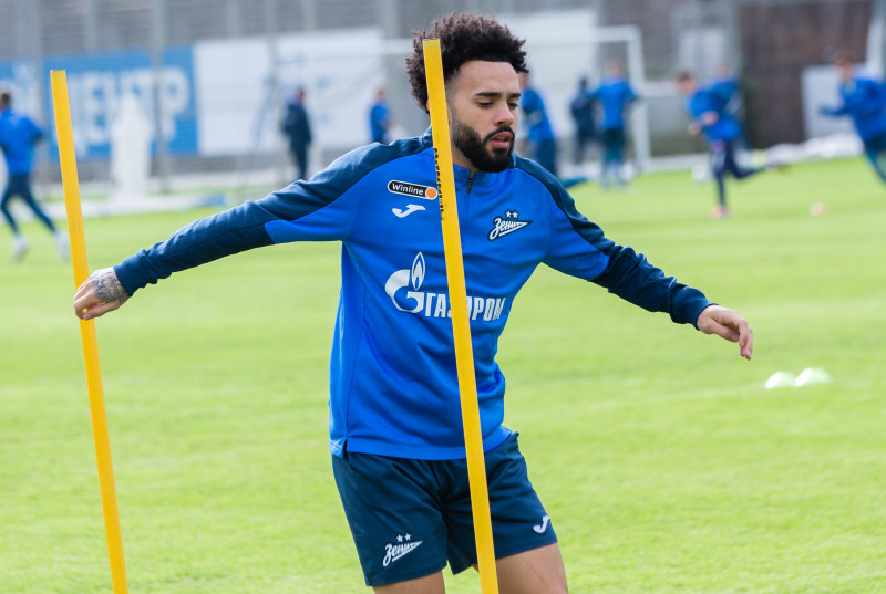 Открытая тренировка «Зенита» перед матчем со «Спартаком»