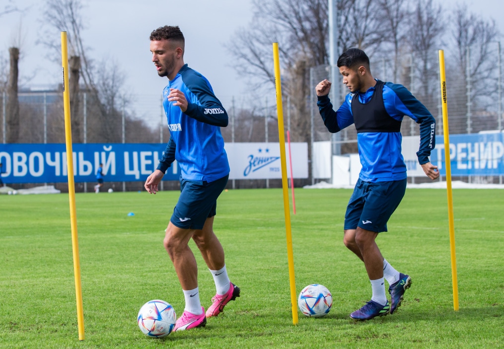 Открытая тренировка «Зенита» перед матчем со «Спартаком»