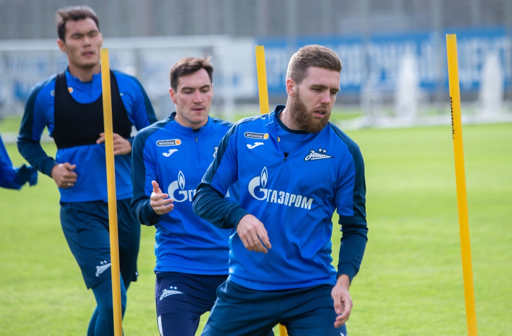 Открытая тренировка «Зенита» перед матчем со «Спартаком»
