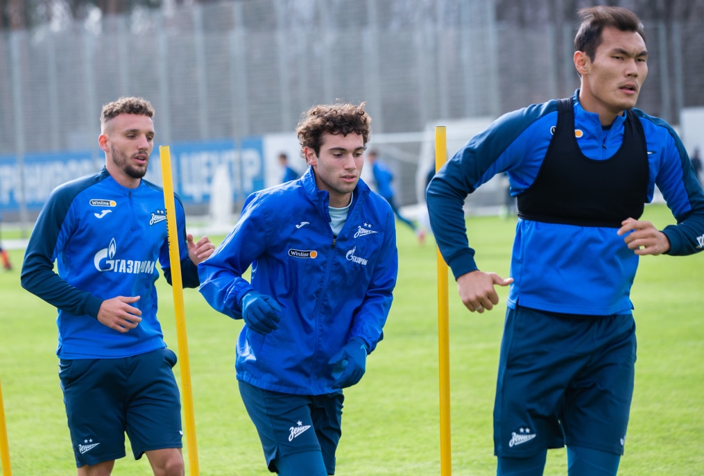 Открытая тренировка «Зенита» перед матчем со «Спартаком»