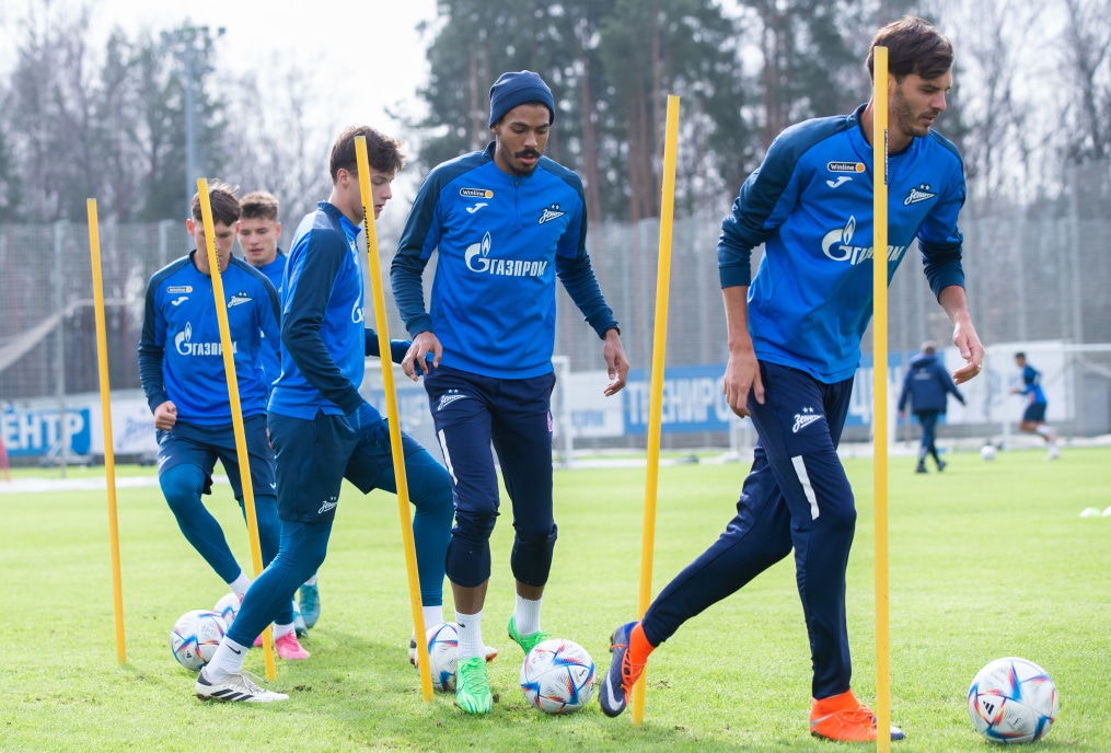 Открытая тренировка «Зенита» перед матчем со «Спартаком»