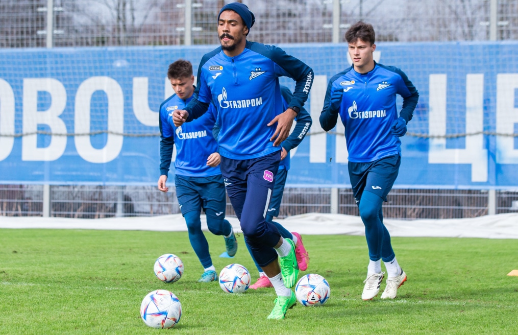 Открытая тренировка «Зенита» перед матчем со «Спартаком»