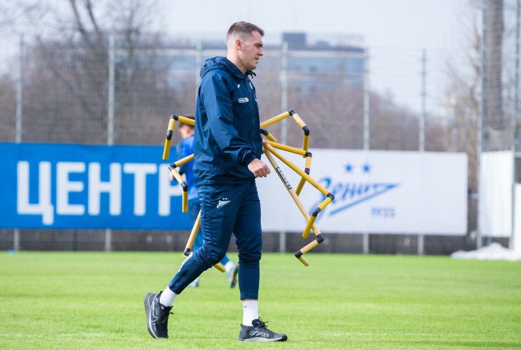 Открытая тренировка «Зенита» перед матчем со «Спартаком»