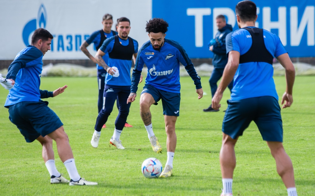 Открытая тренировка «Зенита» перед матчем со «Спартаком»