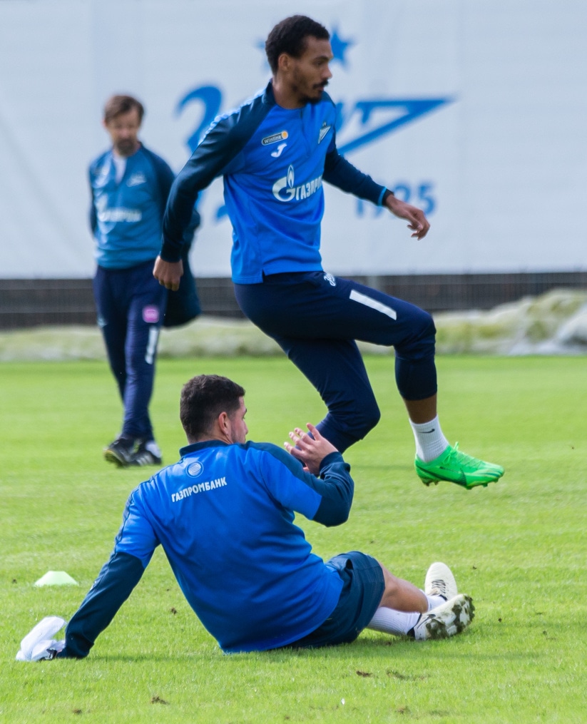 Открытая тренировка «Зенита» перед матчем со «Спартаком»