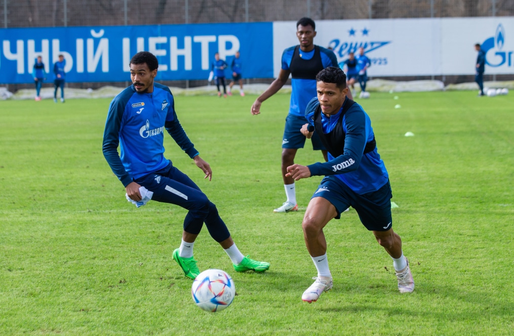 Открытая тренировка «Зенита» перед матчем со «Спартаком»