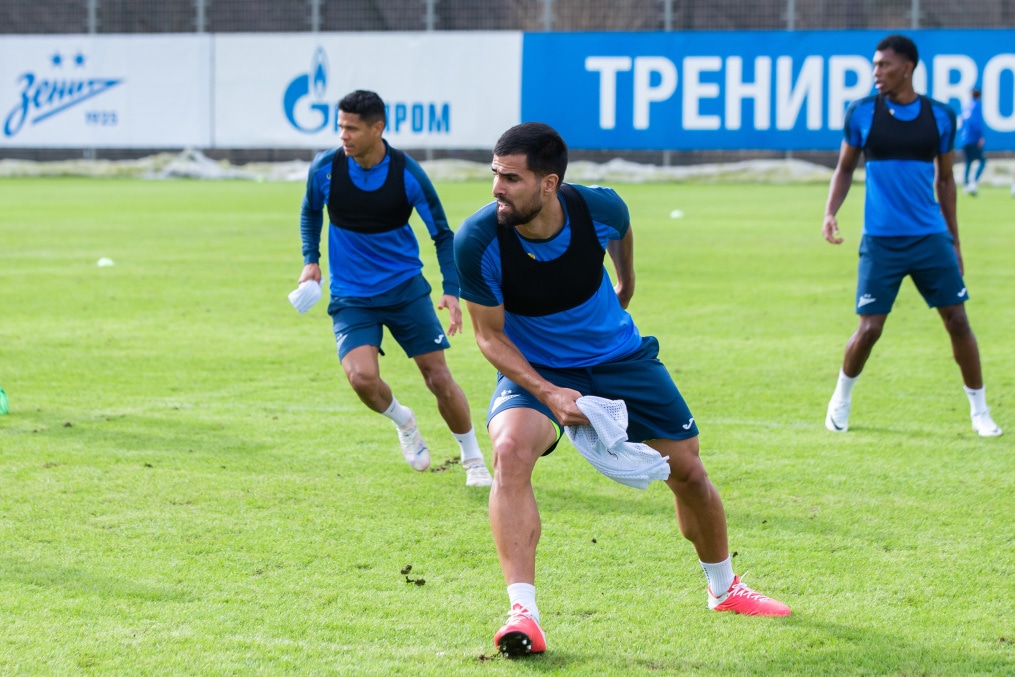 Открытая тренировка «Зенита» перед матчем со «Спартаком»