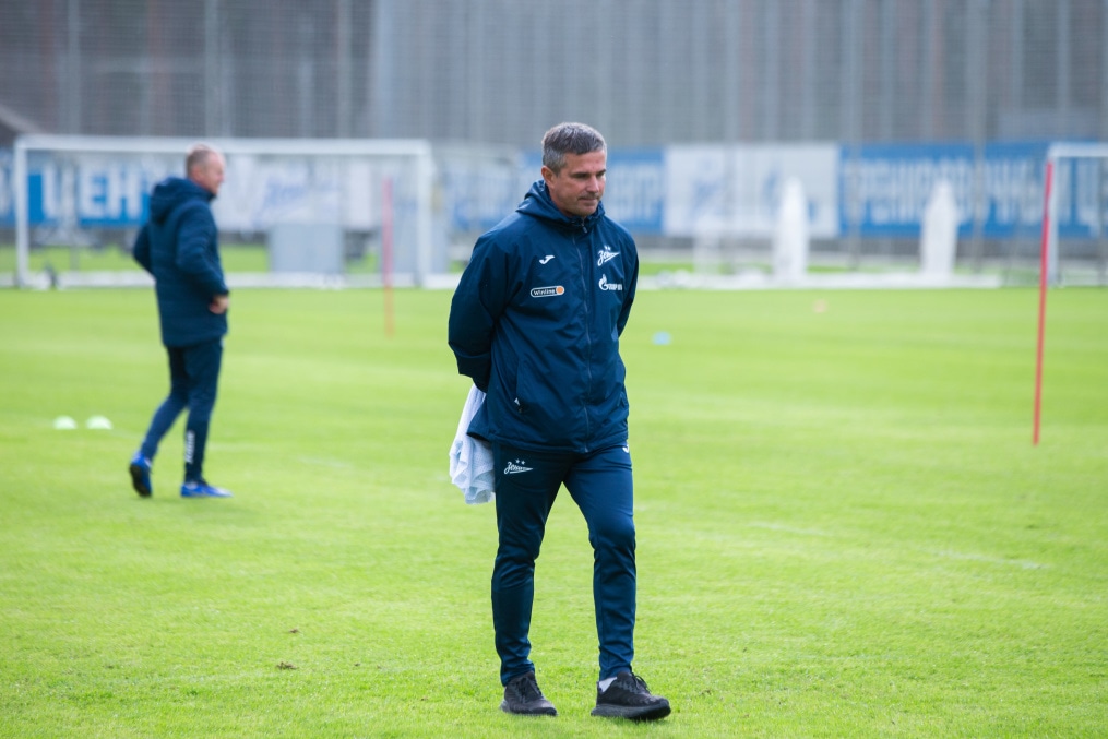 Открытая тренировка «Зенита» перед матчем со «Спартаком»