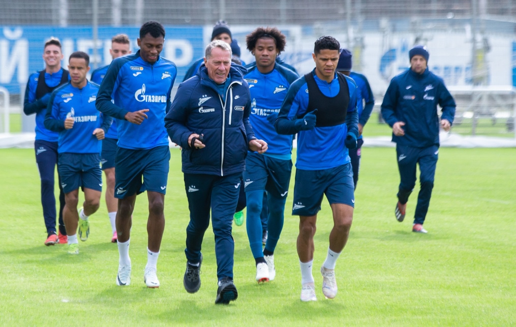 Открытая тренировка «Зенита» перед матчем со «Спартаком»