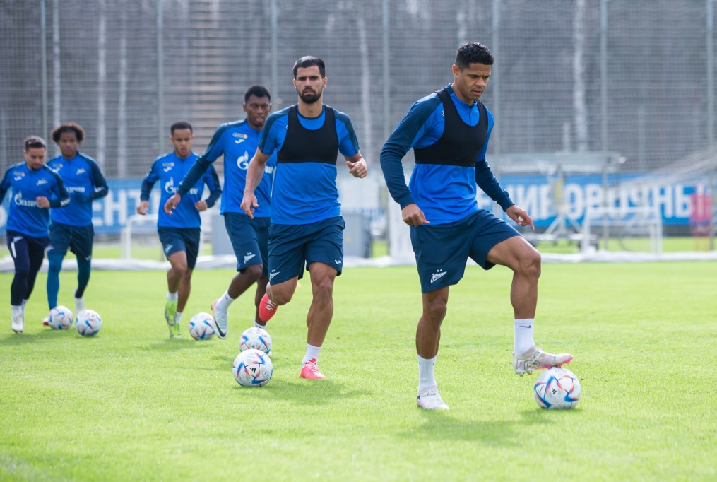 Открытая тренировка «Зенита» перед матчем со «Спартаком»