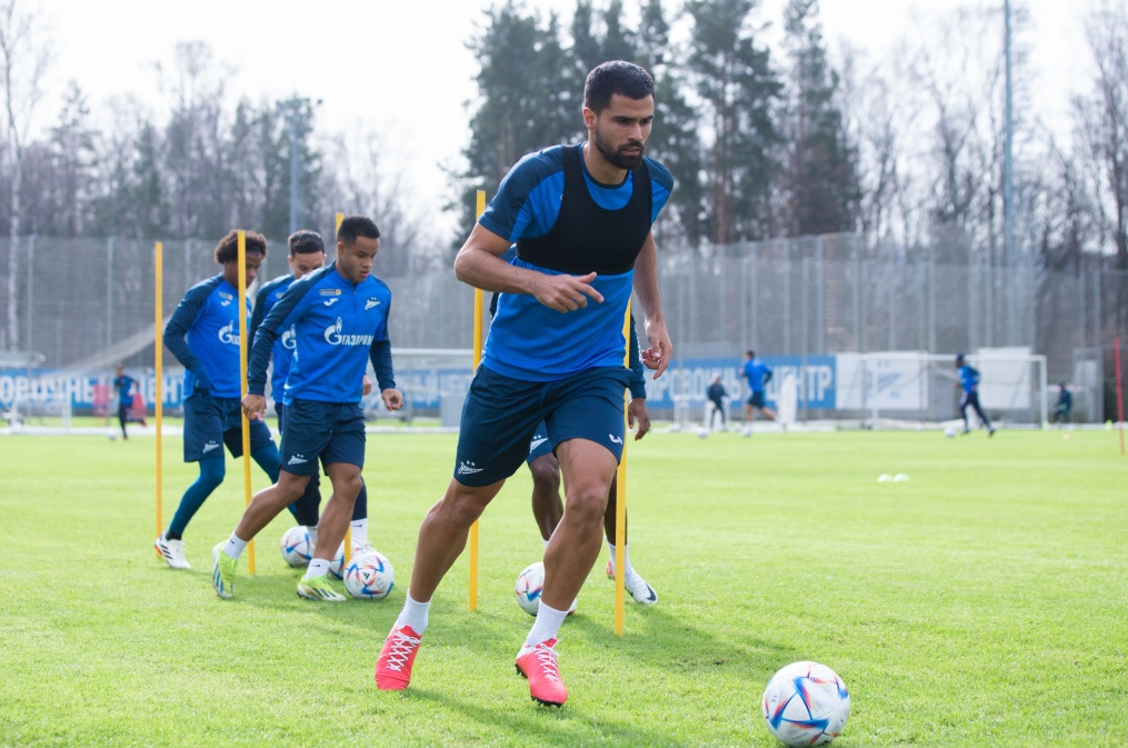 Открытая тренировка «Зенита» перед матчем со «Спартаком»