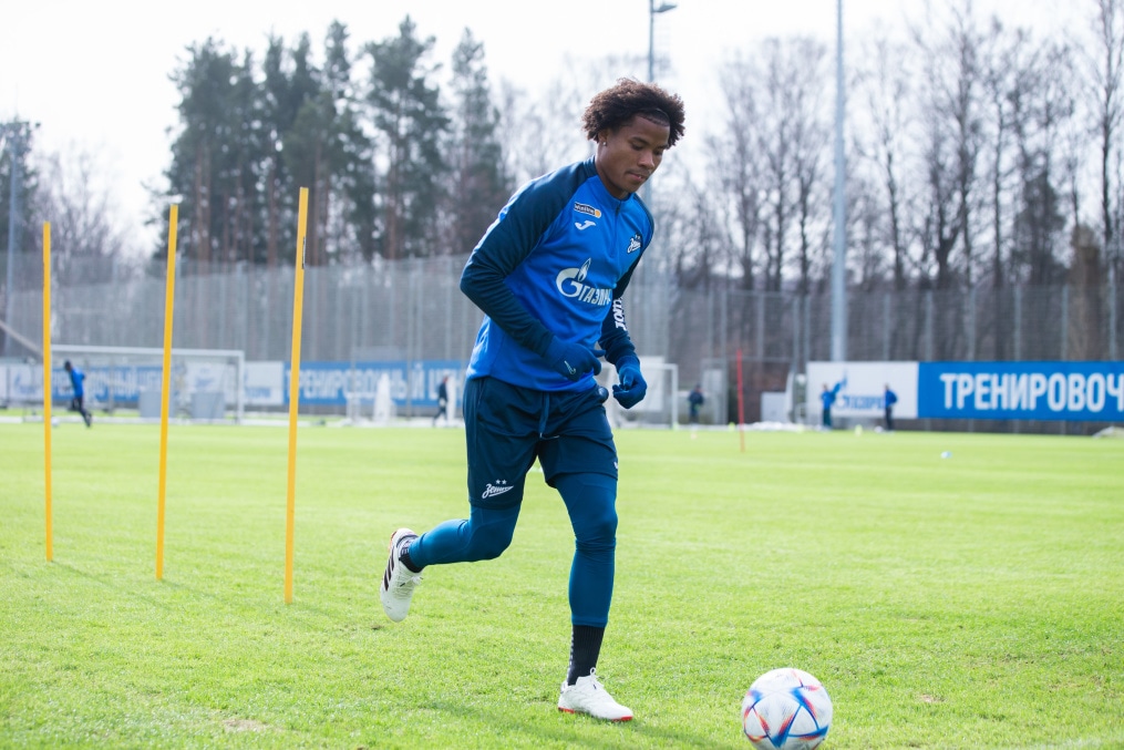 Открытая тренировка «Зенита» перед матчем со «Спартаком»
