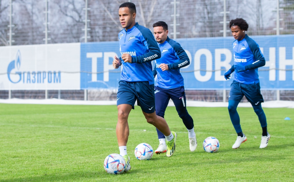 Открытая тренировка «Зенита» перед матчем со «Спартаком»