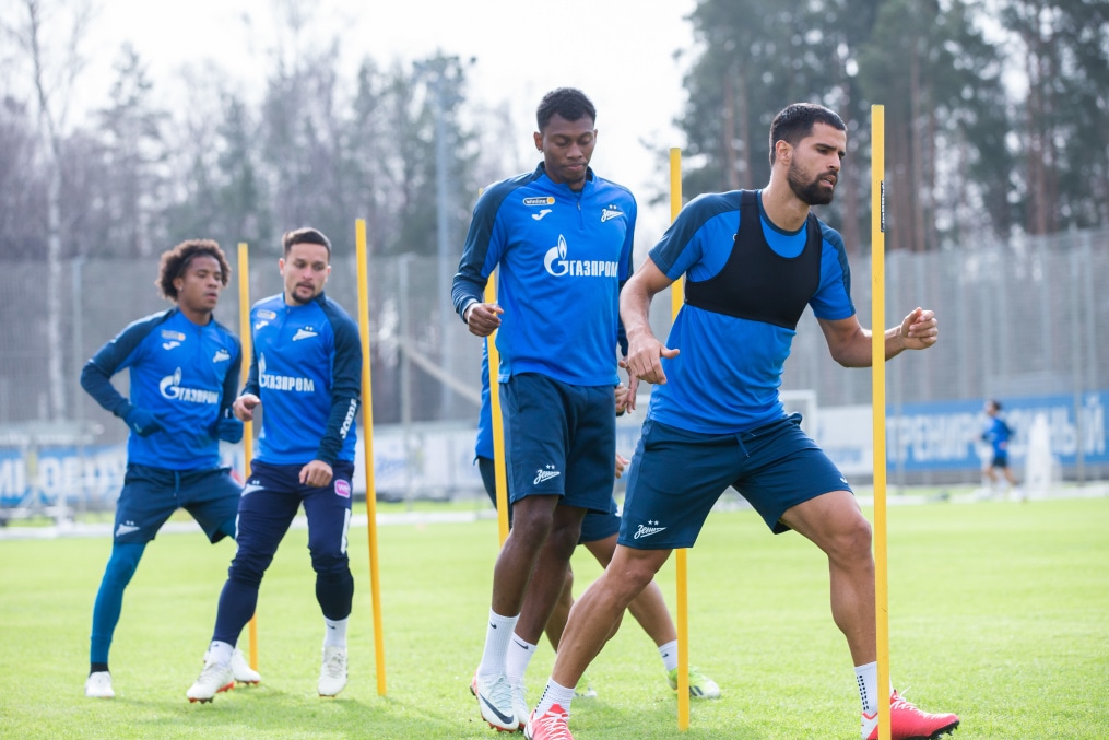 Открытая тренировка «Зенита» перед матчем со «Спартаком»